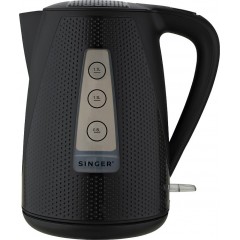 Singer SWK-800DOTS Βραστήρας 1.7lt 2200W Μαύρος